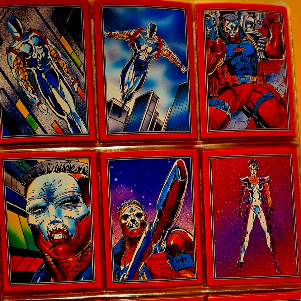 Vintage 1992 YOUNGBLOOD CARDS BY COMIC IMAGES Rob Liefeld. Cards 28-36 lot of 9.